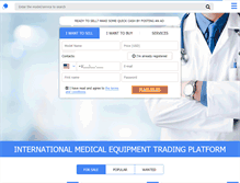 Tablet Screenshot of bimedis.com